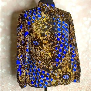 Versace Inspired Blouse
